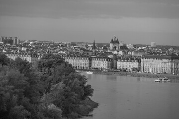 Bordeaux an der garonne in Frankreich