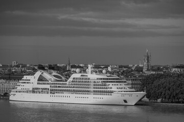 Bordeaux an der garonne in Frankreich