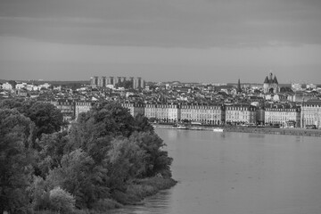 Bordeaux an der garonne in Frankreich