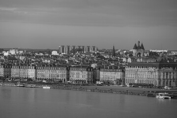 Bordeaux an der garonne in Frankreich