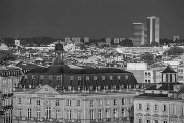 Bordeaux an der garonne in Frankreich