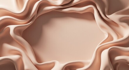 Abstract Pastel Peach Fabric Texture Background