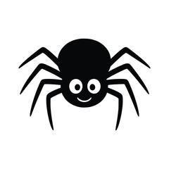 spider on a white background
