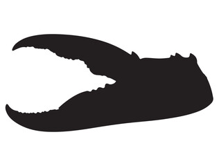 LOBSTER CLAW SILHOUETTE