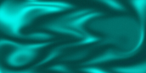 Fototapeta premium Abstract teal silk drape background texture image