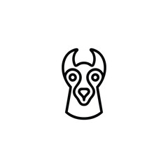 Kangaroo Logo. Minimalist Black Silhouette Design for Bold and Agile Branding
