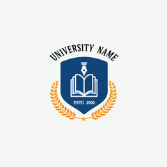 3102 educational logo school college university learning institute book academy organization