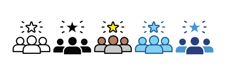 Leadership  Icon Element For Design