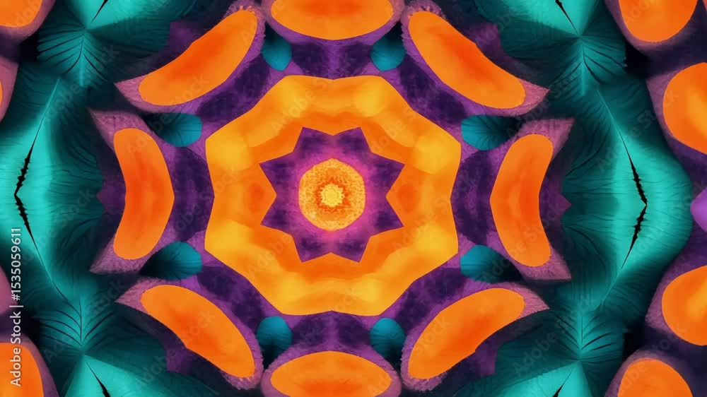 Poster colorful floral patterns create a mesmerizing display of artistry with intricate details and vibrant