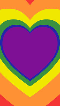 LGTBI Heart Pride Vertical Transitions 2 MOGRT 514