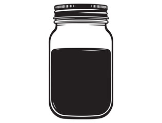 MASON JAR SILHOUETTE