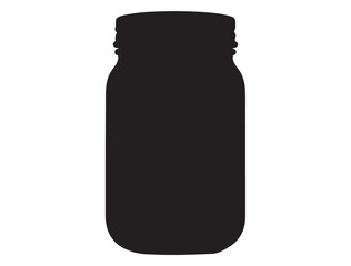 MASON JAR SILHOUETTE