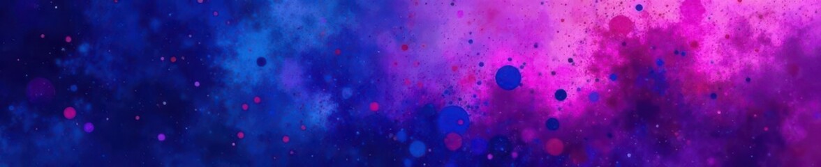 Deep indigo and violet random splattered backdrop, chaos, dye