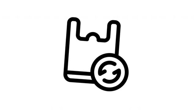 plastic minimalist stroke animation
