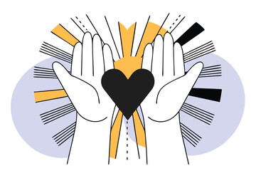 World humanitarian day background design august 19th a commemorative graphic featuring relevant imagery and typography