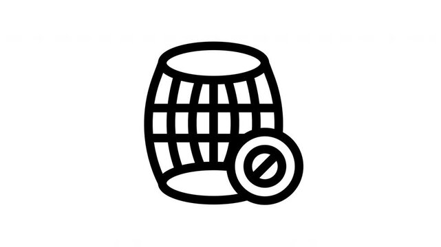 bootlegging minimalist stroke animation