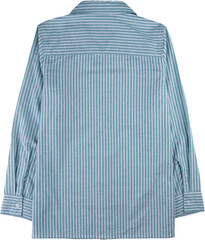 blue polo shirt