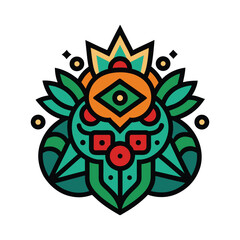 doodle pattern design vector art