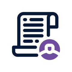 information duotone icon. Sleek and modern vector icon for websites, mobile apps, marketing materials, and corporate design. Fully scalable and ready to use.