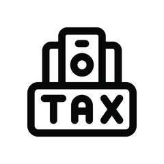 money line icon. Clean and minimalist vector icon for websites, mobile apps, presentations, and logos. Fully scalable and customizable for any project.