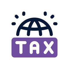 globe duotone icon. Sleek and modern vector icon for websites, mobile apps, marketing materials, and corporate design. Fully scalable and ready to use.