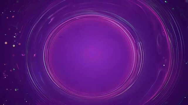 Animated purple bokeh circles playful squiggles pulse seamless video tall format K loop ideal party invites story backgrounds creative brand content