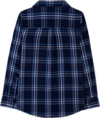 plaid skirt isolated on white