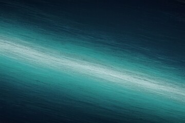 Abstract teal and white diagonal design.
