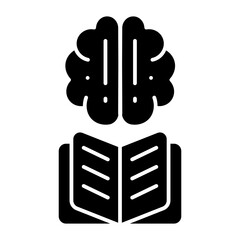 Brain  glyph icon
