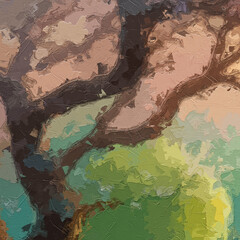 Various oil paintings, floral landscapes, lakes, plum blossoms, roses, peonies, butterflies, ducks, birds, tulips, geese, small boats