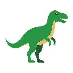 abelisaurus dinosaur icon isolated on white background