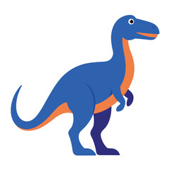 albertosaurus dinosaur icon isolated on white background
