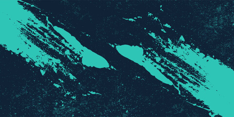 Minimal Abstract turquoise Grunge Scratch Background Template.