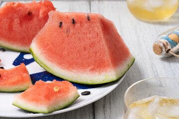 美味しそうなスイカ