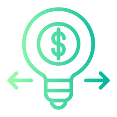 idea gradient icon