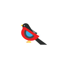 Birds Icon Illustration