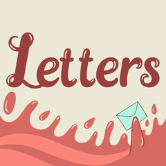 Abstract Liquid Typography