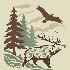 Fluid Camouflage Design