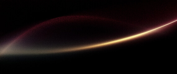 Abstract dark gradient background with smooth noise texture, glowing light curve, modern and elegant mood