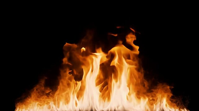 Photoreal flames roar place revealing transparent alpha edges flawless compositing high fidelity K burn effect instantly injects heat risk excitement action scenes logo stingers