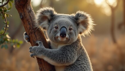 Naklejka premium Koala in Tree