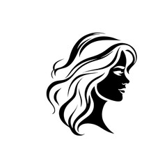 woman with long hair