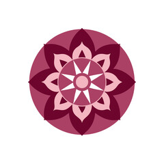 Decorative Mandala Ornament Vector Graphic For Bohemian And Ethnic Style Projects
