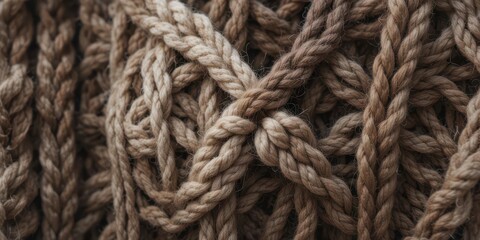  Autumnal Warmth Intricate Knitted Details in Wool and Yarn