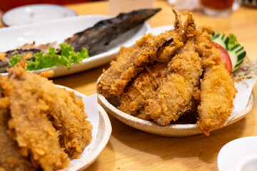 Crispy Fried Fish Portions