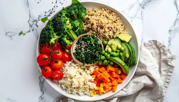 Fresh Produce Plate, Minimalist Art