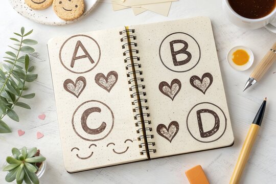 Inked Smileys Typography Design with Hand Drawn Letters for World Emoji Day - Powered by Adobe