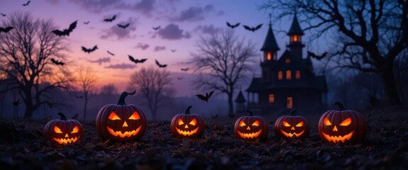  Halloween Ambiance Creepy Cute with Vibrant Oranges and Deep Purples