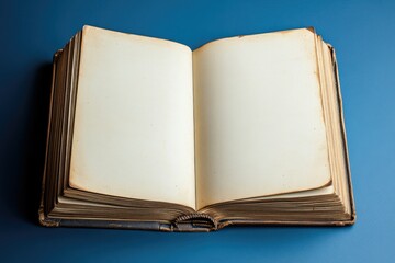 Ultra Hd Image of Mockup of a Blank Empty Book