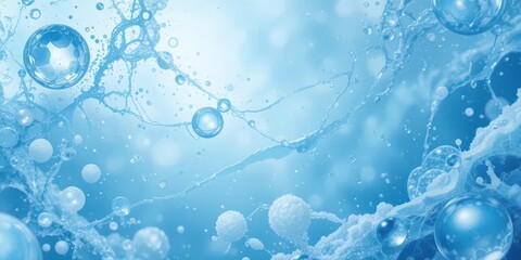  Cool Tones and Sphere Accents Crisp Refreshing Visuals